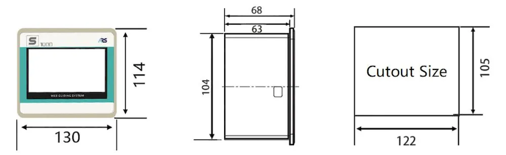 S1000 Pro Centering Web Guide System - Basic Wiring Instructions