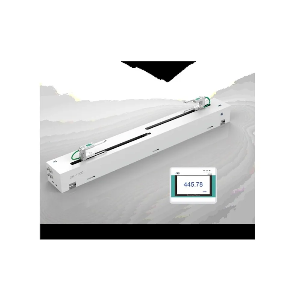 nonwoven width measurement system